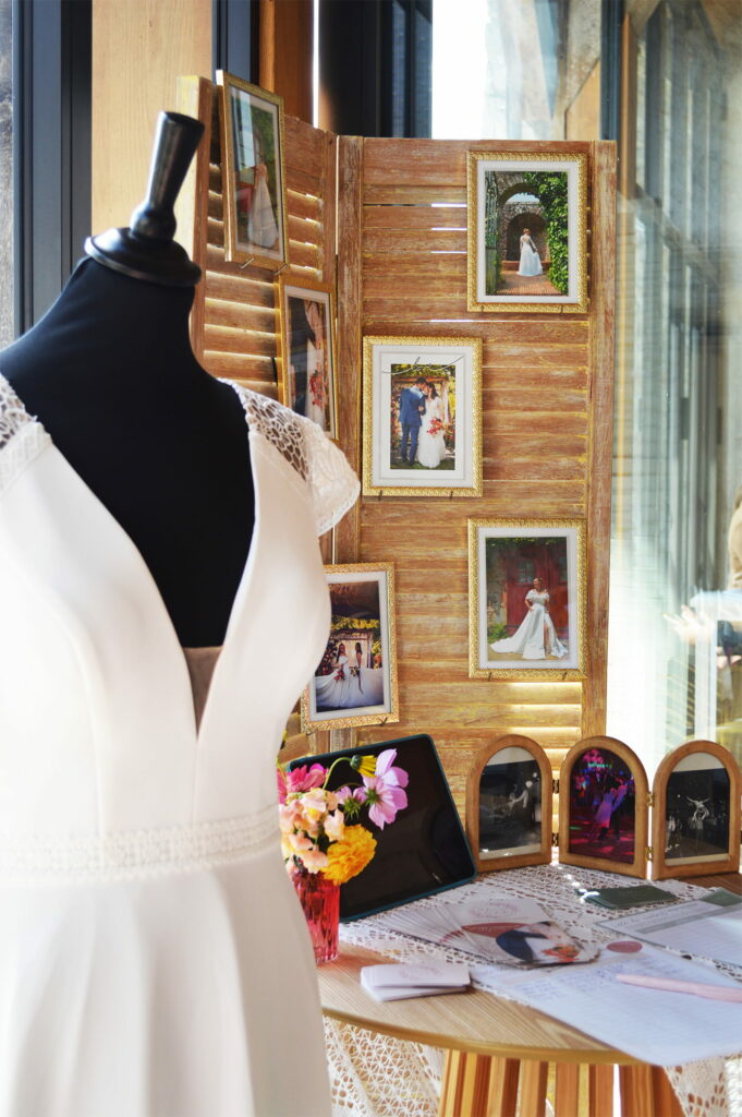 Robes de mariées en essayages